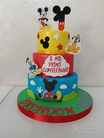 torta scenografica  topolino