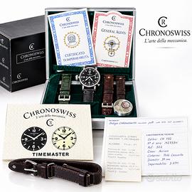 Orologio cronoswiss timemaster per mancini