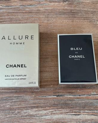 Profumi Bleu de Chanel e Blanche