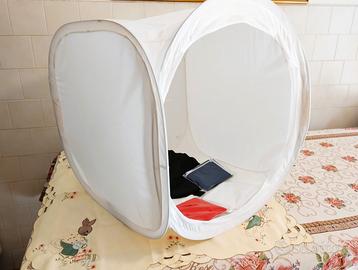 🟥⭐PREZZO⭐FOTO SET⭐🟥TENDA DI LUCE 60X60+SPD🚚