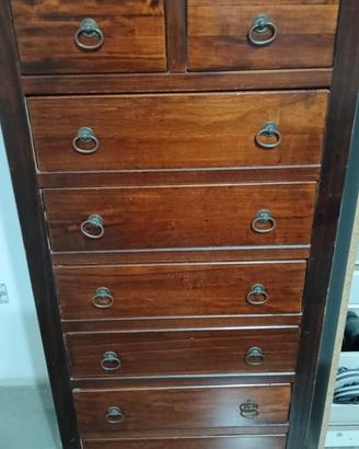 Settimino legno massello