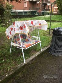 Dondolo panchina bambini