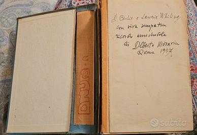 La Ciociara si Moravia con dedica e autografo