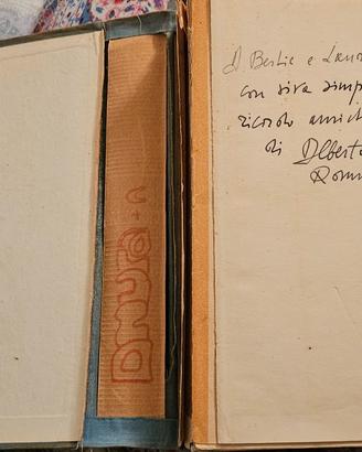 La Ciociara si Moravia con dedica e autografo