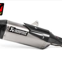 SCARICO AKRAPOVIC TITANIO CARBONIO OMOLOGATO HONDA