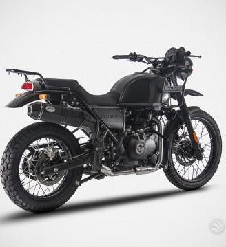 Royal Enfield Himalayan Scarico Zard Penta Alto