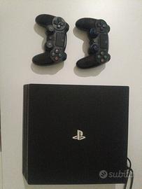 PS4 PRO 1T +2 CONTROLLER