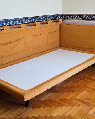 Letto sommier imbottito 1 piazza 1/2