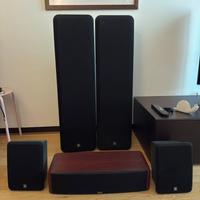 Impianto stereo dolby surround Boston/Denon