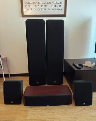 Impianto stereo dolby surround Boston/Denon