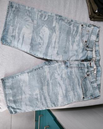 pantaloncino in jeans pull & bear