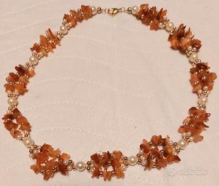 GIROCOLLO VINTAGE DI PERLINE