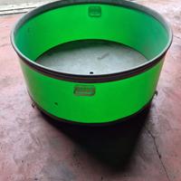 Cesto di Contenimento con 3 ruote e Maniglie