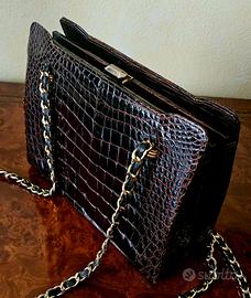 Borsetta in coccodrillo