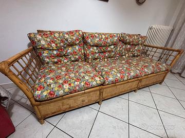 Divano in bambù