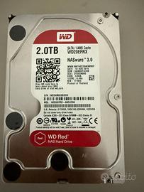 Hard Disk 2 TB Western Digital RED