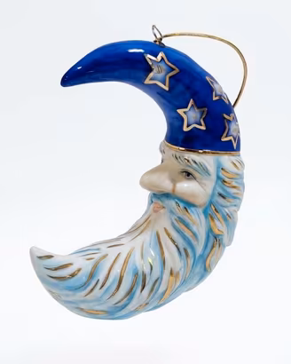 Decorazione albero di Natale Luna e Stelle
