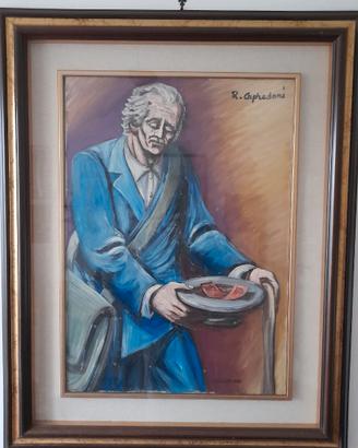 CAPREDONI OLIO SU TELA 50 X 70