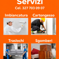 Imbianchino Cartongesso Traslochi Sgomberi