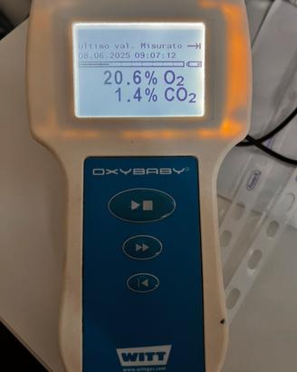 Analizzatore co2 o2 Witt Oxybaby