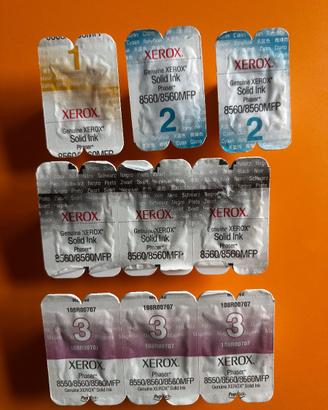 Inchiostri Solidi Xerox (Solid Ink) Originali vari