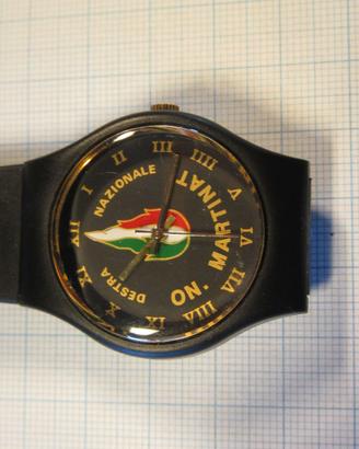 Raro Orologio Campagna Elettorale