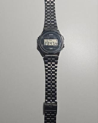 Casio A171WE Vintage Digital Watch - Round Face
