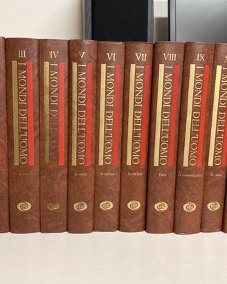 Enciclopedia I Mondi dell'Uomo Mondadori 1977 2ed