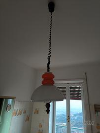 lampadario da cucina anni 70