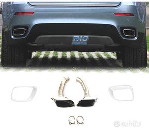 TERMINALI SCARICO POSTERIORIBMW X6 E71 E72 08-14 