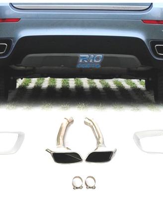 TERMINALI SCARICO POSTERIORIBMW X6 E71 E72 08-14 