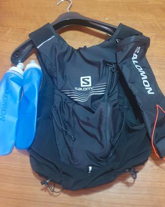 ZAINO SALOMON ADV SKIN 12LT,FARETRA+FLASK 