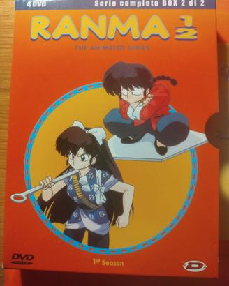 Ranma 1/2 dvd box 2 serie 1 no dragon ball occhi