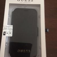 Custodia a libro per iPhone mini Guess