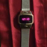 Orologio Pulsar time computer anni 70 in acciaio 