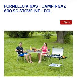 Campeggio Tenda + fornello + mobiletto cucina