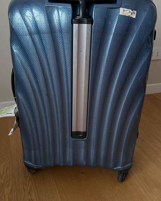 Valigia Samsonite Blu con TSA