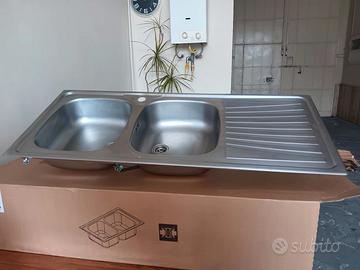lavello per cucina a due vasche