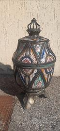 Vaso ceramica policroma Marocco