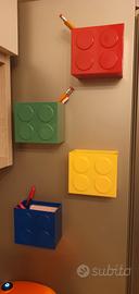 4 Cubi magnetici portaoggetti