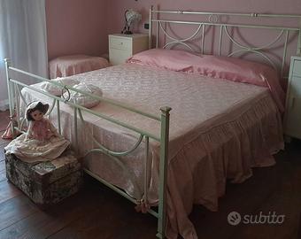 letto in ferro battuto 