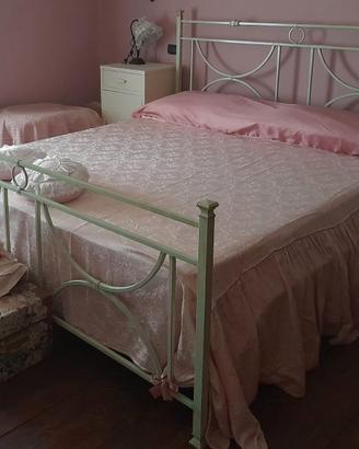 letto in ferro battuto 