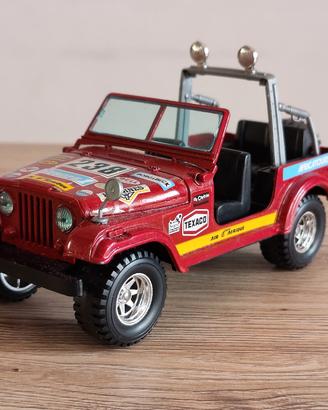 Jeep CJ-7 Bburago 1/24 - Parigi-Dakar "Africatours