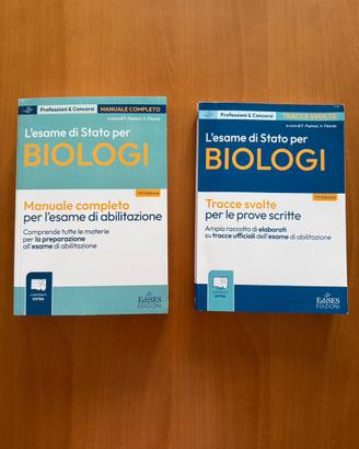 Manuale completo e tracce svolte Biologi