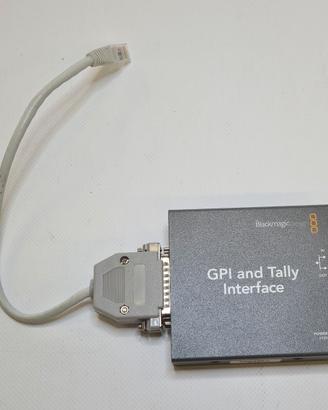 Blackmagic Design GPI and Tally Interface