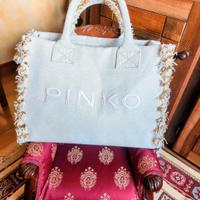 Borsa Pinko in canvas