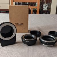 techart pro l m7 nuovo  più adattatori