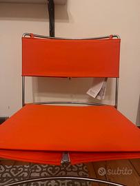 Sedia “Zip” ROBOTS - vintage arancione