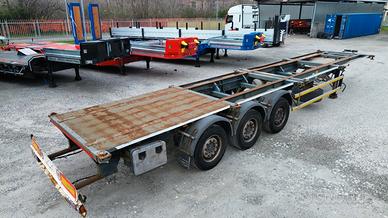 Semirimorchio Portacontainer Collo Piatto Margarit