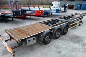 Semirimorchio Portacontainer Collo Piatto Margarit